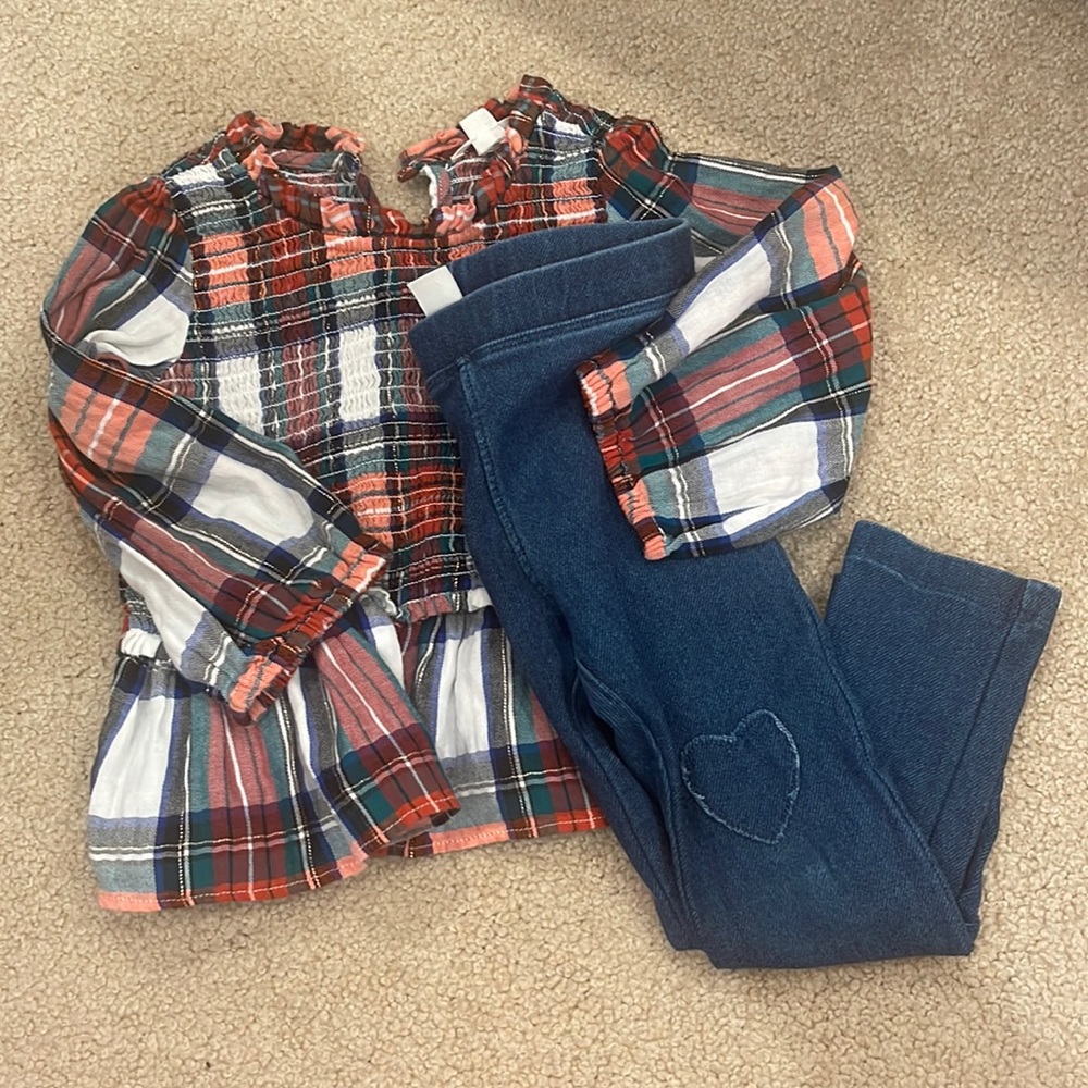 J crew girls outfit size 3